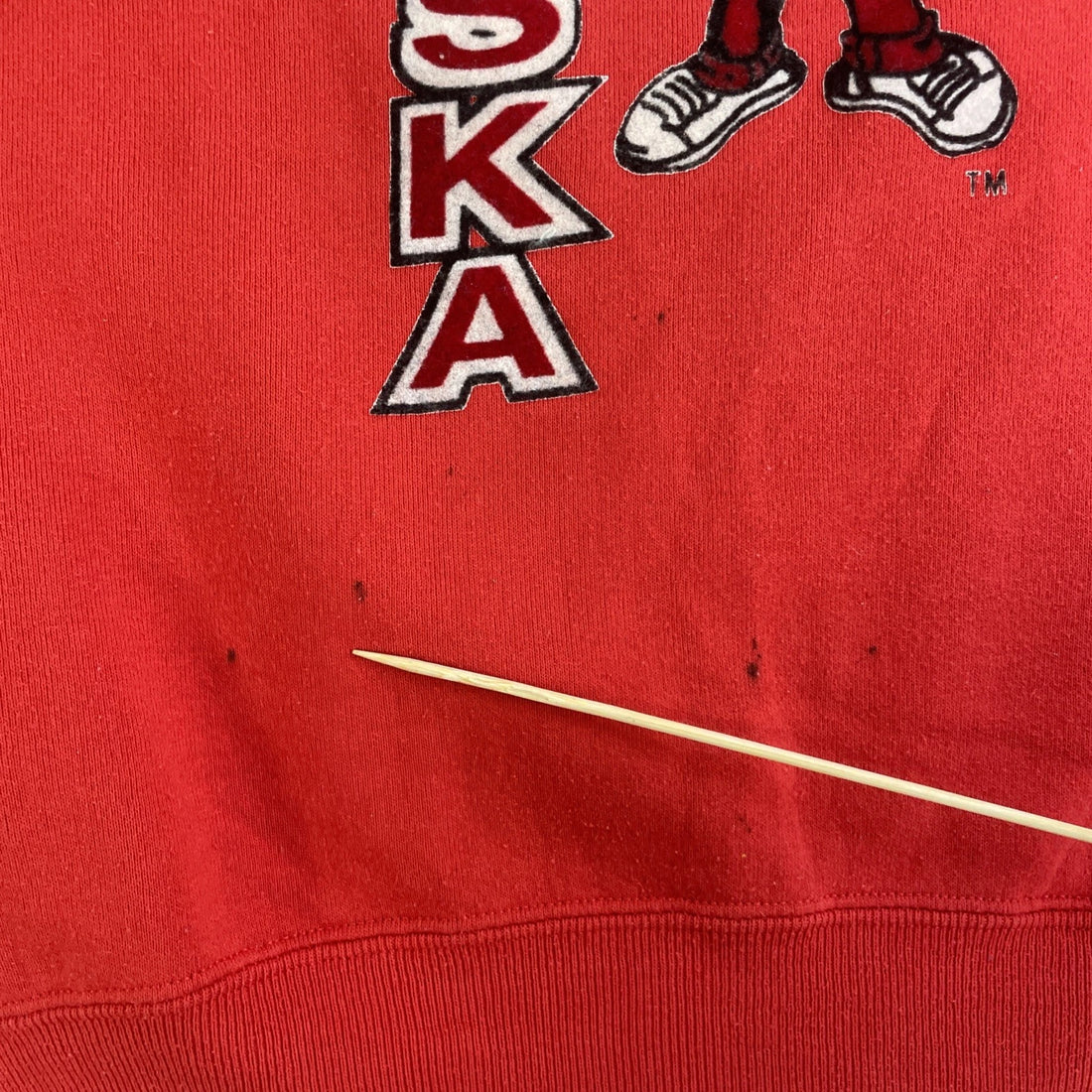 Vintage Nebraska Huskers Russell Athletic Sweatshirt Size Large 90s NCAA