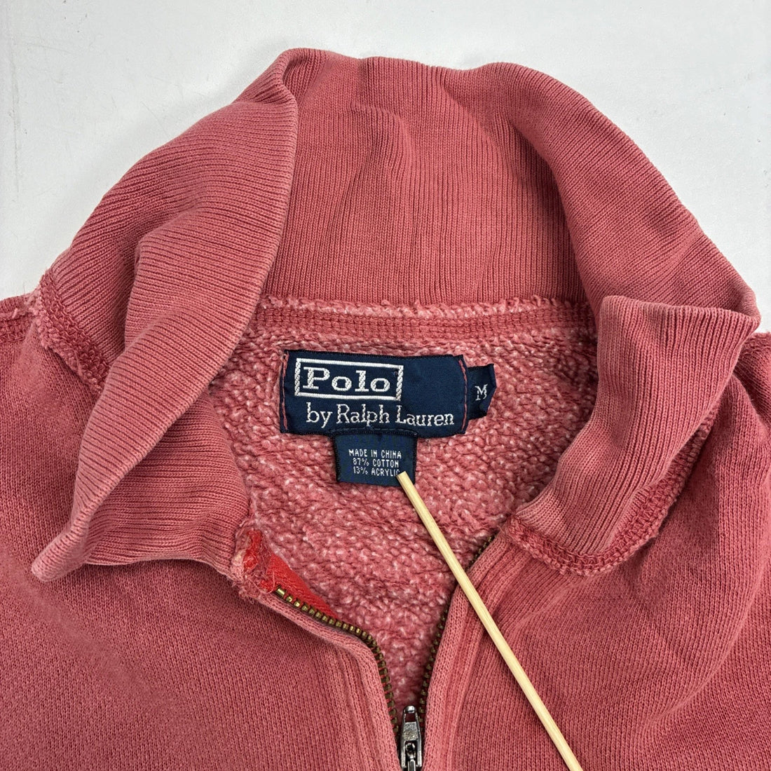 Vintage Polo Ralph Lauren 1/4 Zip Pullover Sweater Size Medium