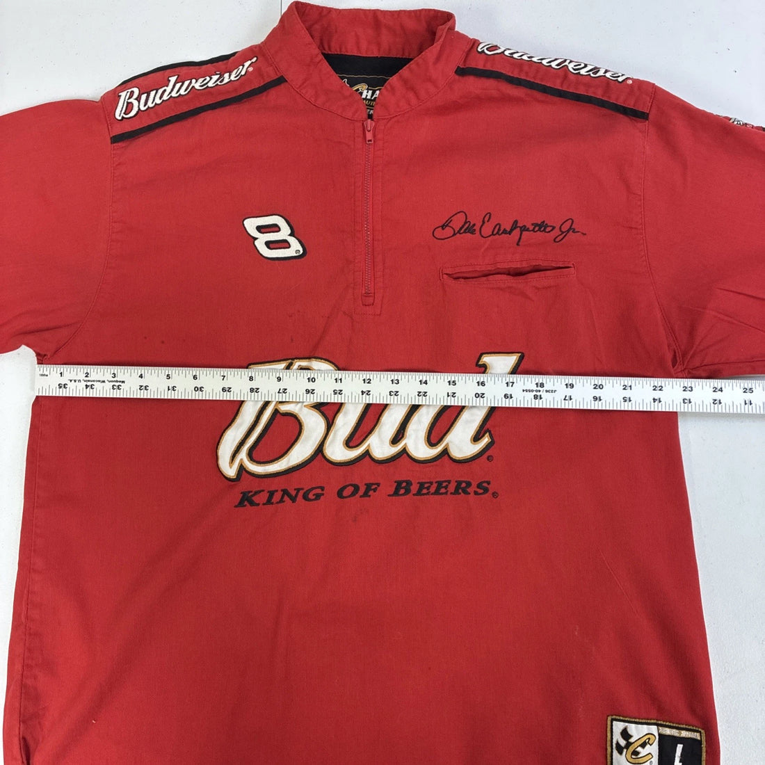 Dale Earnhardt Jr. Budweiser King Of Beers Racing Shirt Size Large