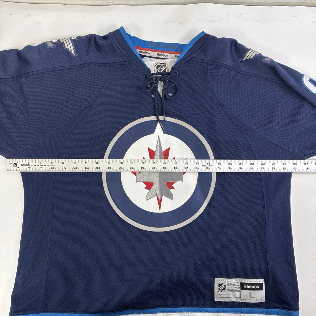 Winnipeg Jets Jacob Trouba Reebok Hockey Jersey Size Large NHL