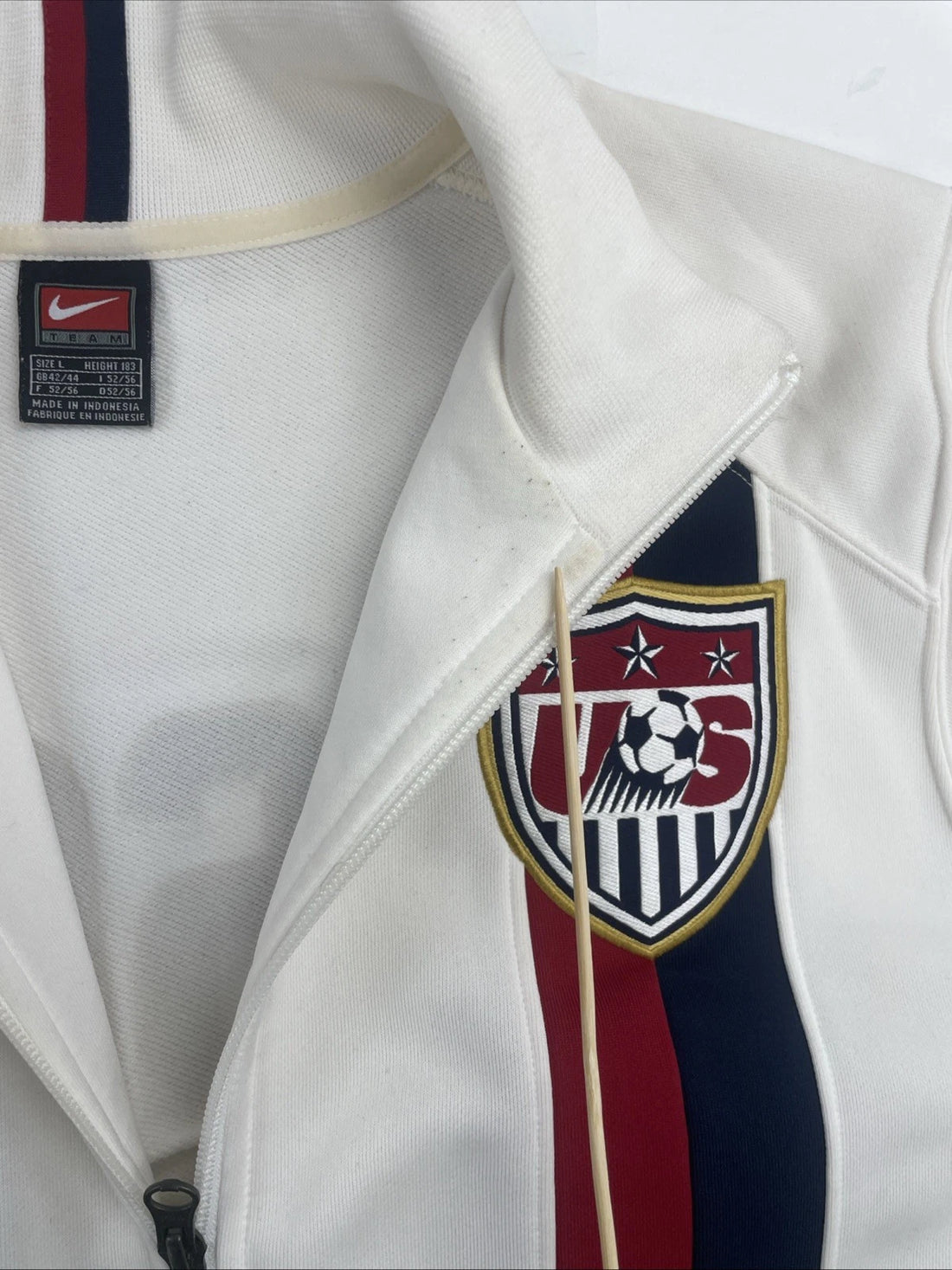 Team USA Soccer Nike Track Jacket Size Large National