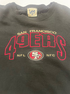 Vintage NFL (Lee) - San Francisco '49Ers' Hooded Sweatshirt 1990's XX-Large