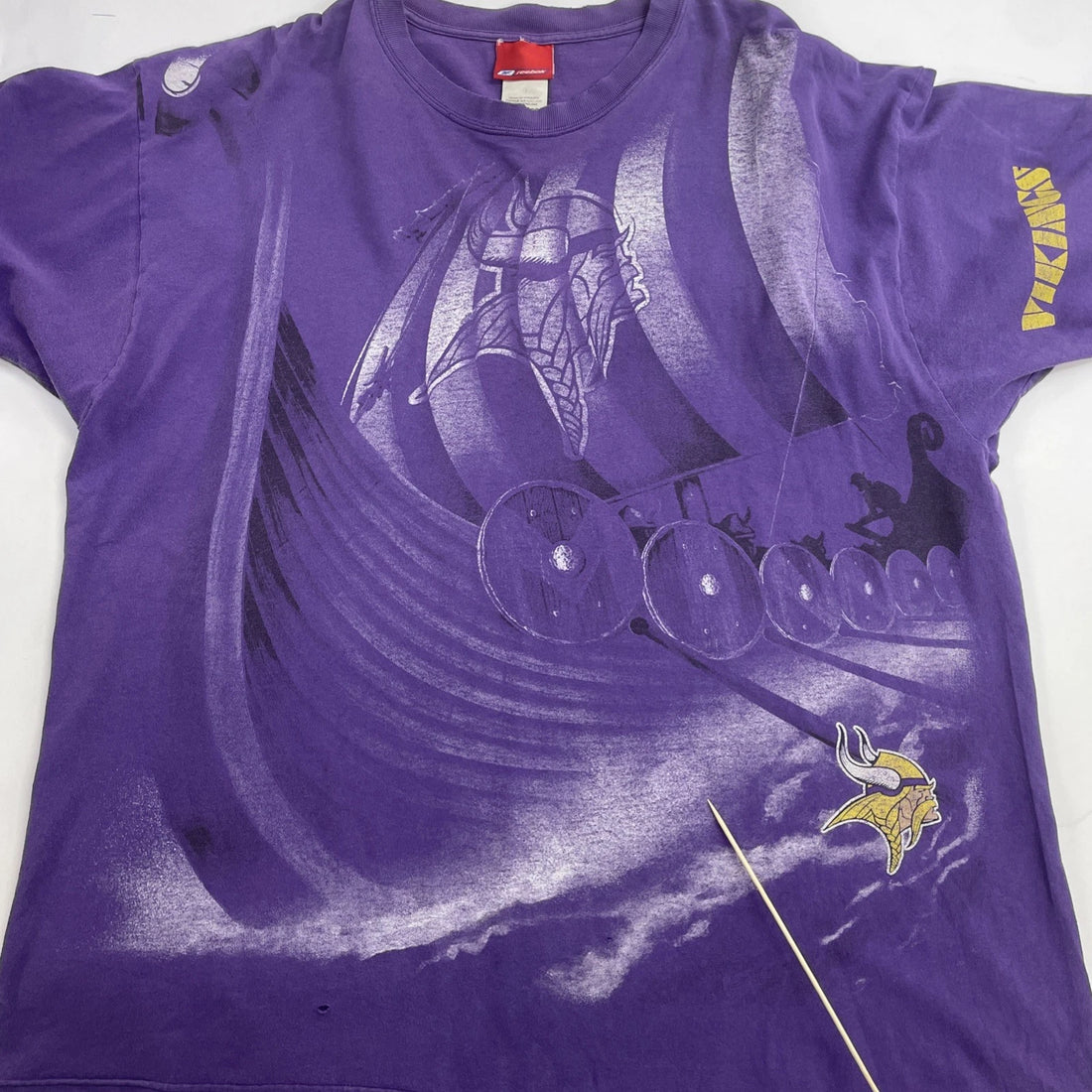 Minnesota Vikings T-Shirt Size XL Jumbo Print NFL