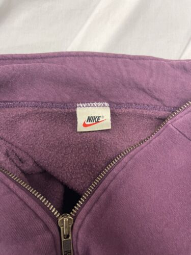 Vintage Nike Sweatshirt Size XL Embroidered Swoosh 1/4 Zip Pullover 90s