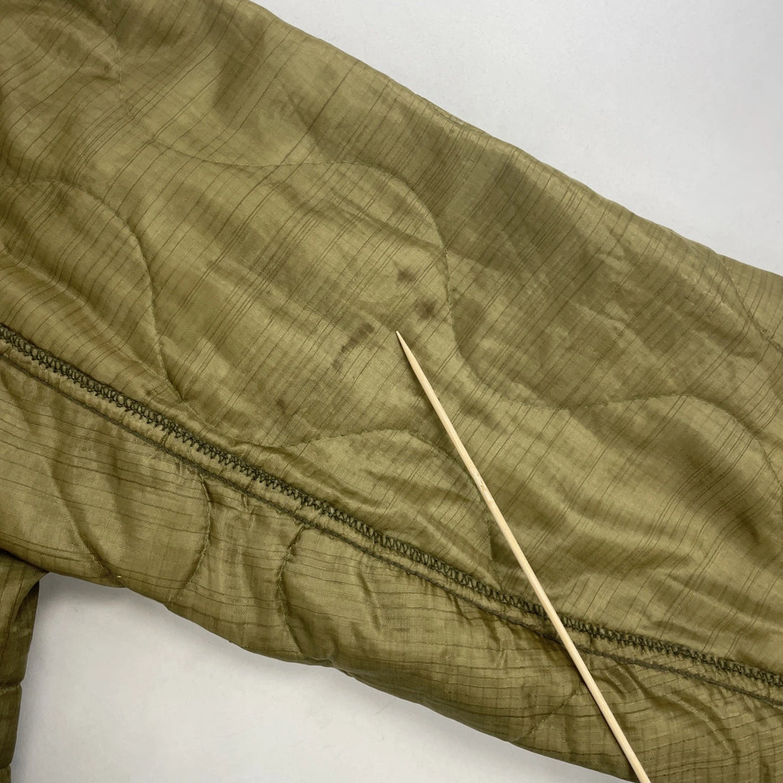 Vintage Military Cold Weather Coat Jacket Liner Size Large