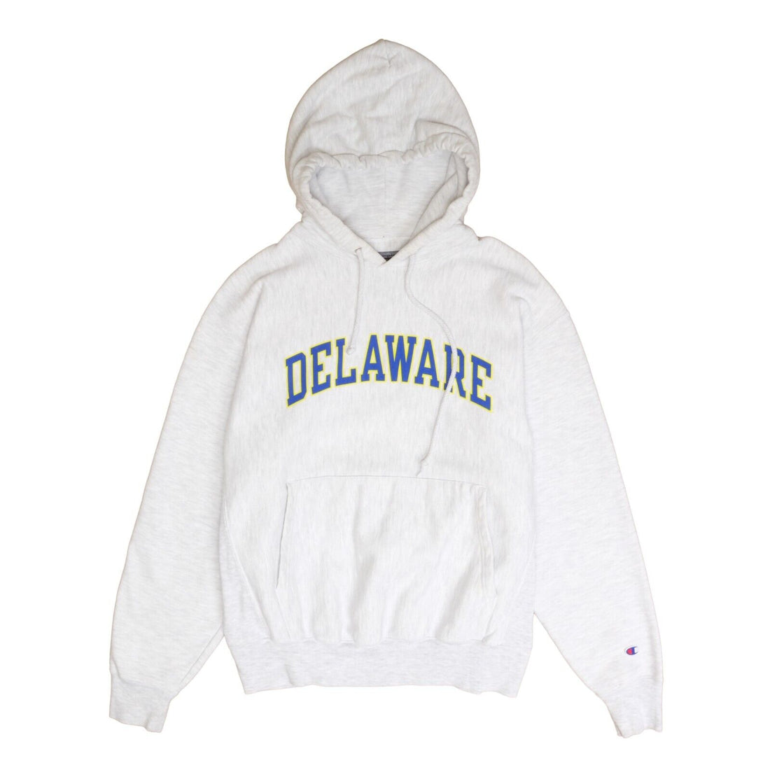 Vintage Delaware Fightin Blue Champion Reverse Weave Sweatshirt Hoodie Medium