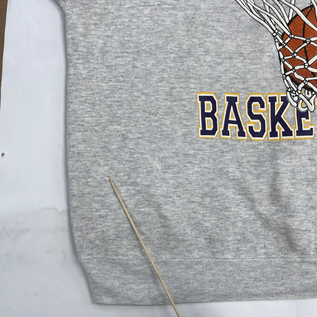 Vintage Bomber Basketball Crewneck Sweatshirt Size 2XL 90s