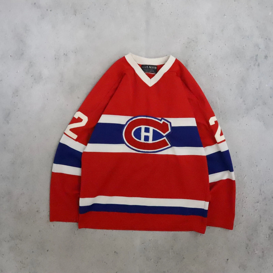 Vintage Montreal Canadiens Steve Shutt Doug Laurie Jersey Size Small 70s 80s NHL