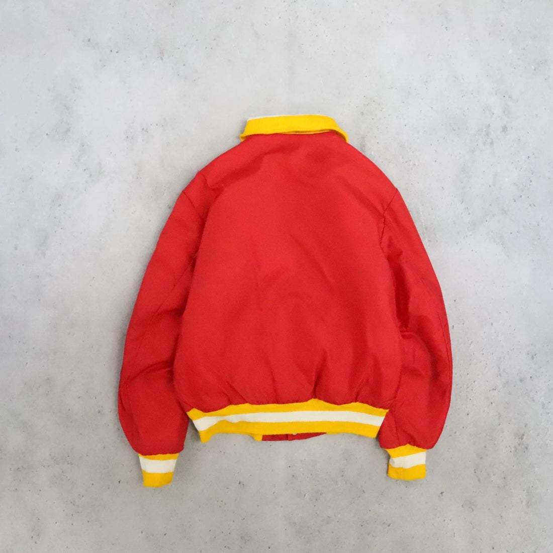 Vintage Calgary Flames Shain Canada Bomber Jacket Size Large NHL