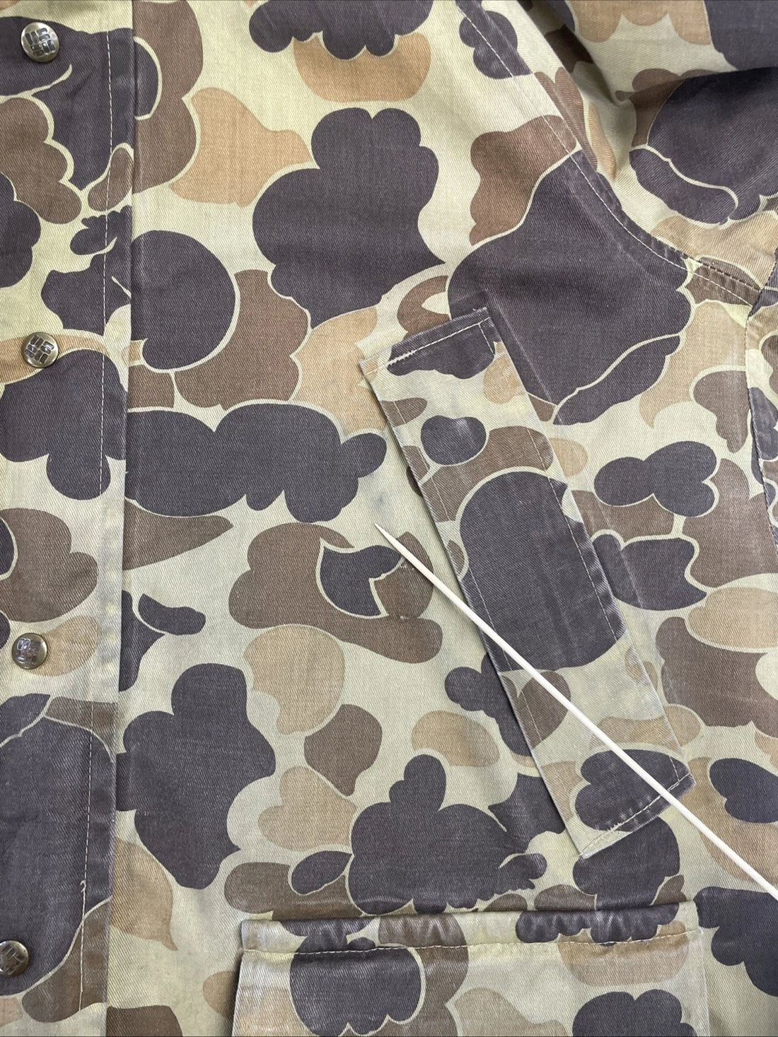 Vintage Columbia Duck Camo Parka Coat Jacket Size XL