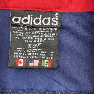Vintage Adidas Windbreaker Light Jacket Size Medium
