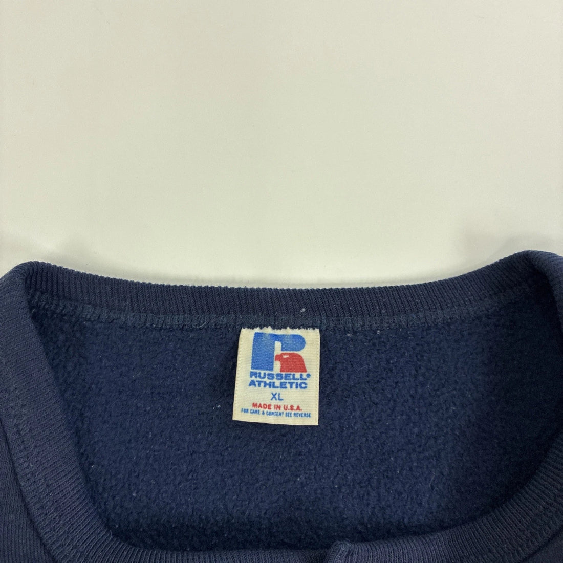 Vintage Russell Athletic Henley Sweatshirt Size XL 90s