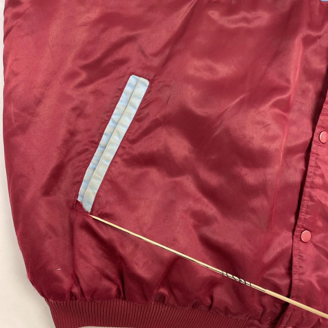 Philadelphia Phillies G-III Carl Banks Cooperstown Bomber Jacket 2XL MLB