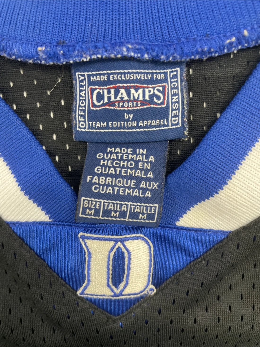 Duke Blue Devils Basketball Jersey Size Medium NCAA