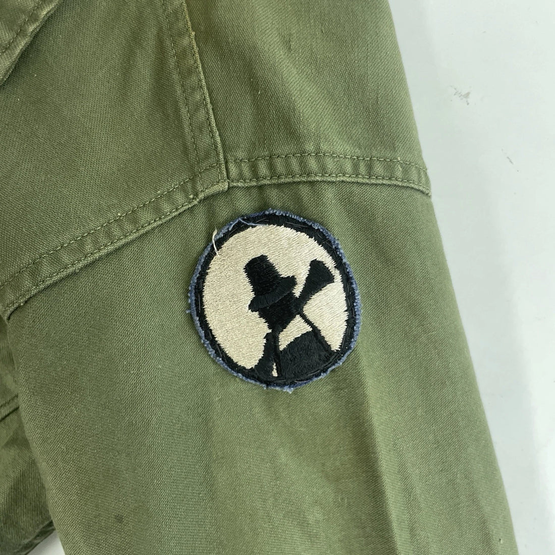 Vintage U.S. Army Military Button Up Shirt Size 15 1/2 X 33