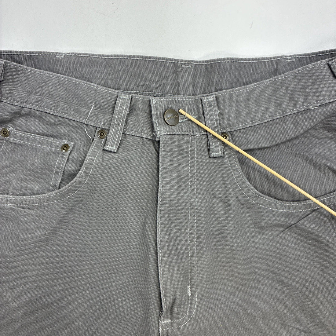 Carhartt Carpenter Work Pants Size 32 X 34 Gray