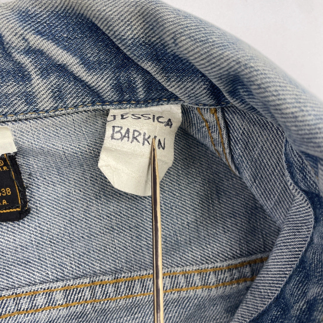 Vintage Lee Denim Trucker Jacket Size XS PATD-153438 70s 80s