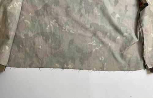 Vintage Camouflage Light Shirt Jacket Size Large Camo