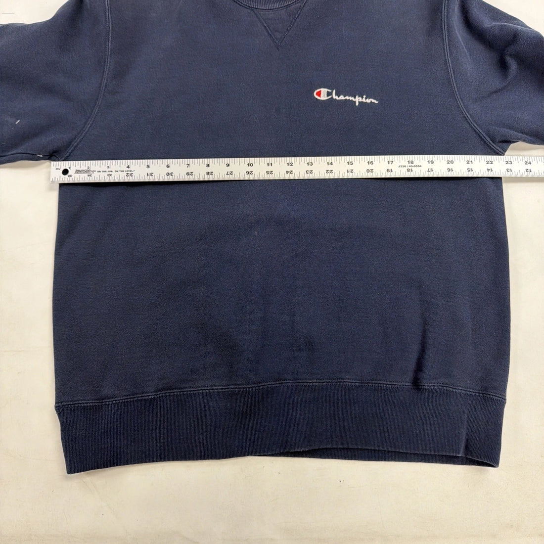 Vintage Champion Crewneck Sweatshirt Size Tall Large Blue 80s