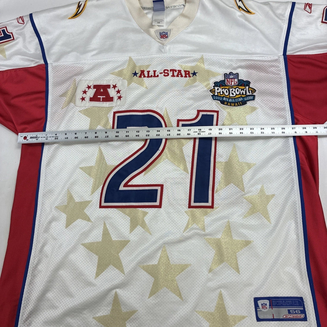 Vintage LaDainian Tomlinson All Star Pro Bowl 2003 Authentic Reebok Jersey 56