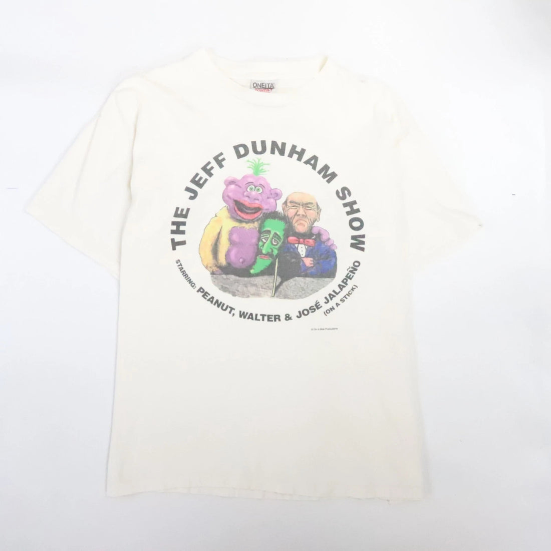 Vintage Jeff Dunham Show T-Shirt Size XL 90s