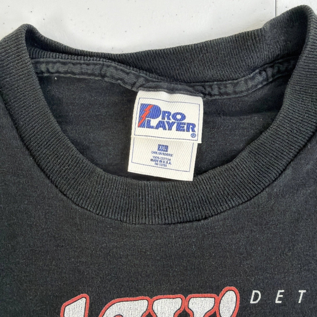 Vintage Detroit Red Wings Stanley Cup Champions Ring T-Shirt 2XL 90s NHL