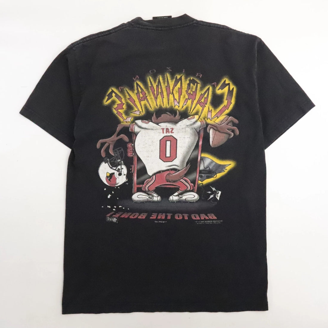 Vintage Arizona Cardinals Taz Bad To The Bone T-Shirt Size XL 90s NFL