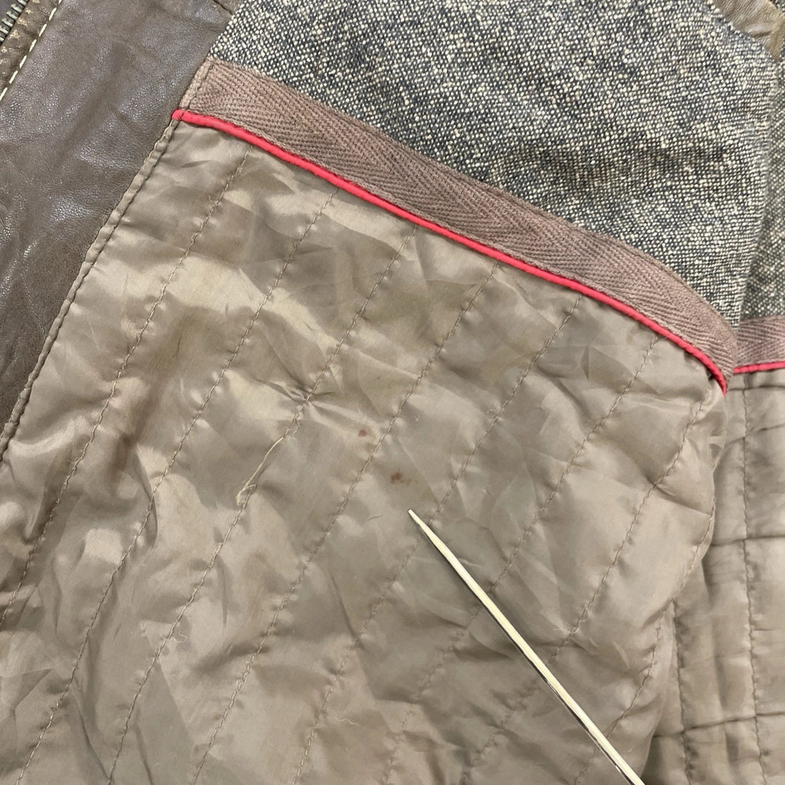 Danier Leather Coat Jacket Size XL Brown