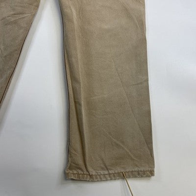 Vintage Carhartt Canvas Carpenter Work Pants Size 34 X 30 Brown