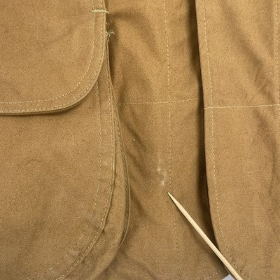 Vintage Montgomery Ward Western Field Hunting Jacket Size XL Brown