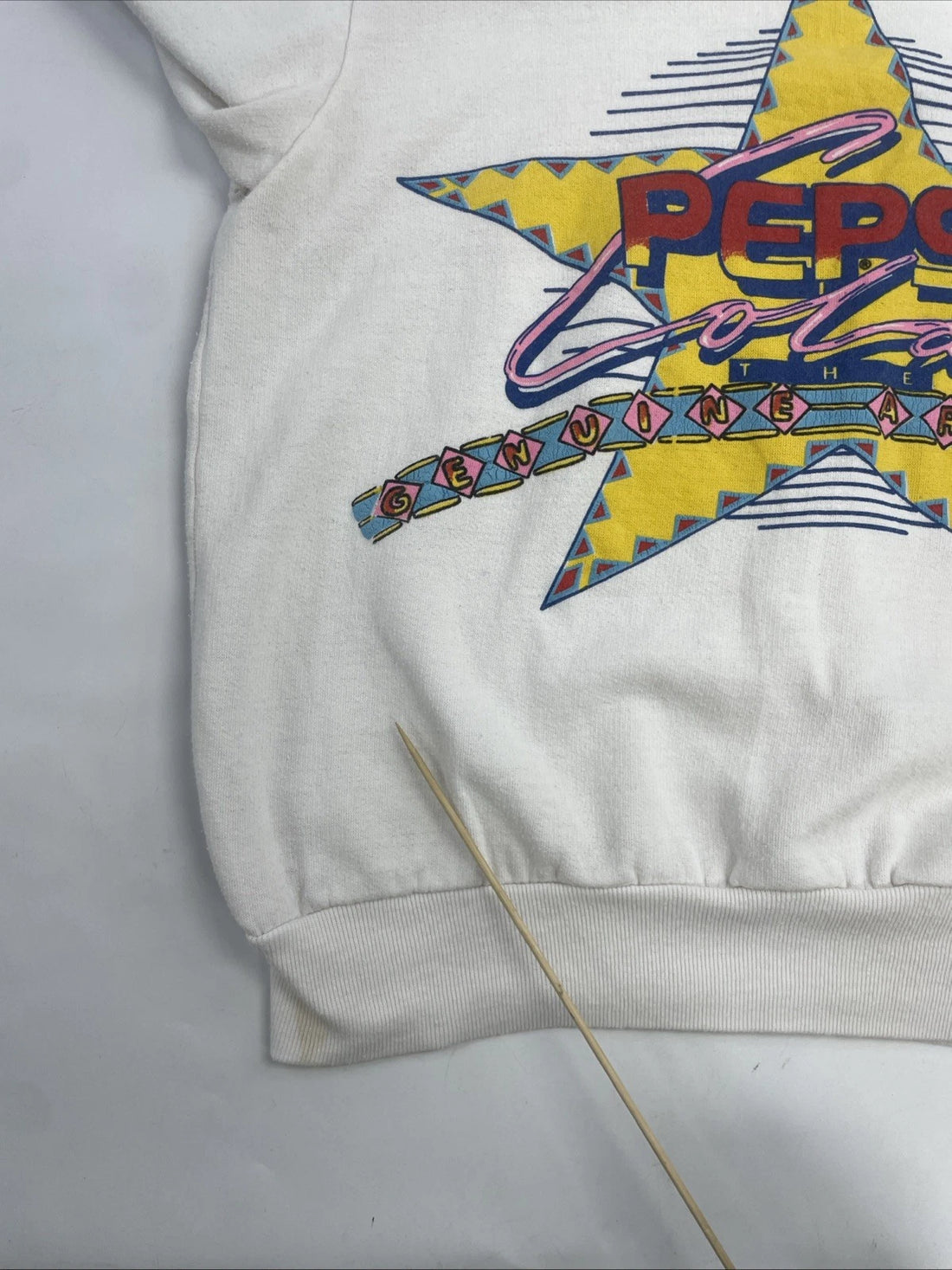Vintage Pepsi Cola Genuine Article Sweatshirt Crewneck Size Medium
