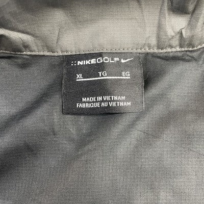 Nike Golf Windbreaker Light Jacket Size XL Black