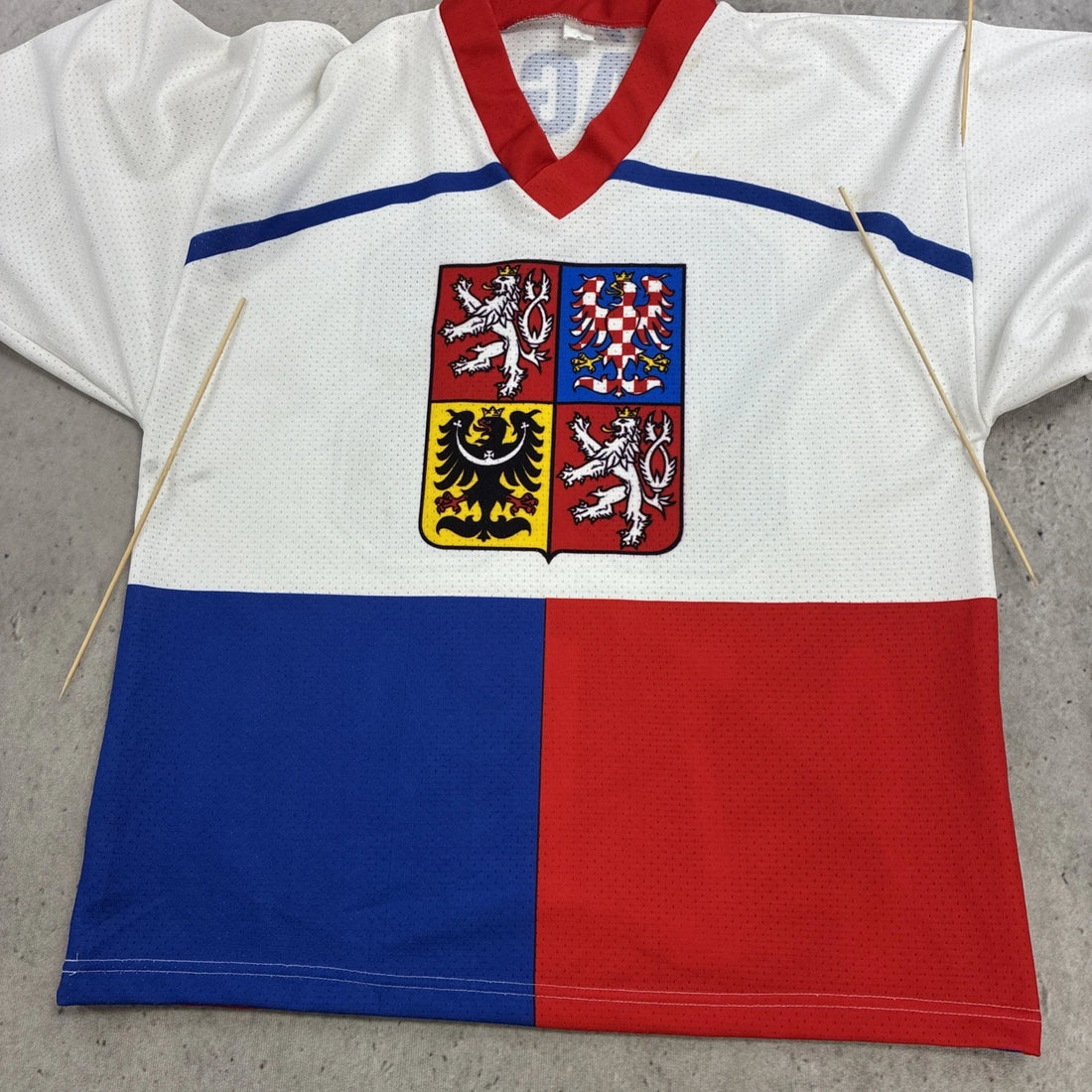 Vintage Czech Republic Jaromir Jagr Hockey Jersey Size Small