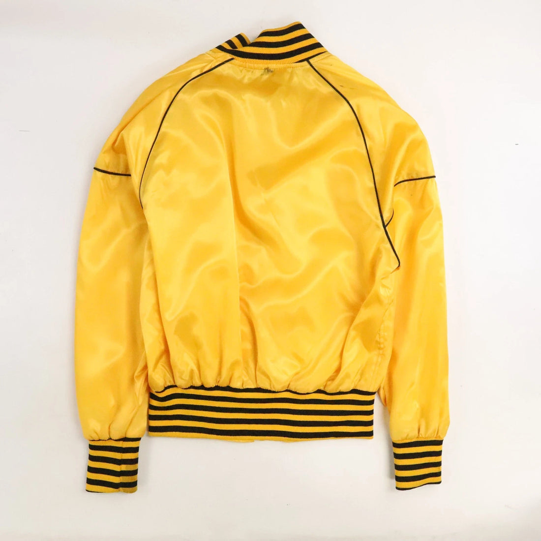 Vintage Uniroyal Tiger Paw Satin Bomber Jacket Size Small