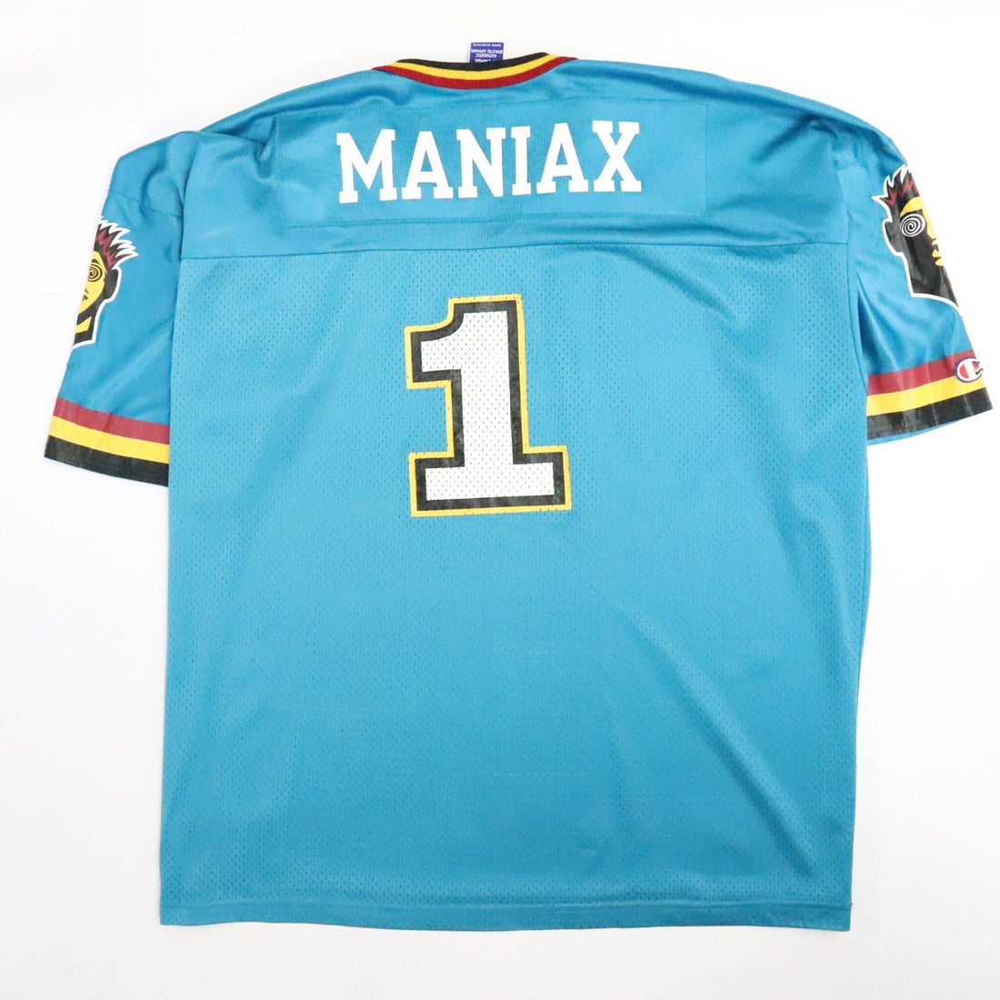 Vintage Memphis Maniax Champion Football Jersey Size 48 XFL
