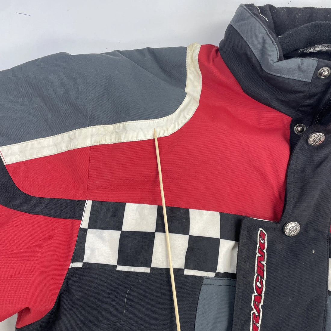 Vintage Ski-Doo Snogear Snowmobile Racing Jacket Size Medium Tall