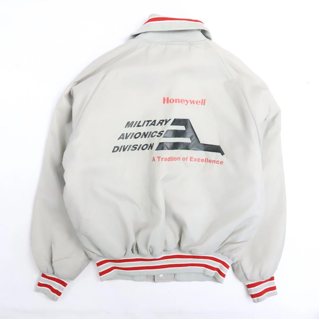 Vintage Honeywell Military Avionics Division Butwin Bomber Jacket Size Large