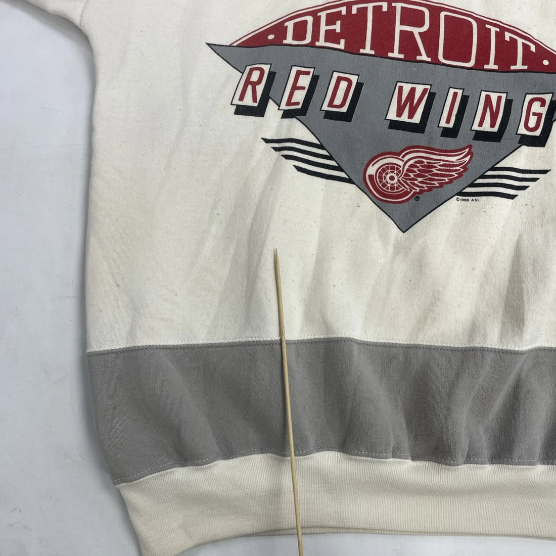 Vintage Detroit Red Wings Sweatshirt Crewneck Size Medium NHL
