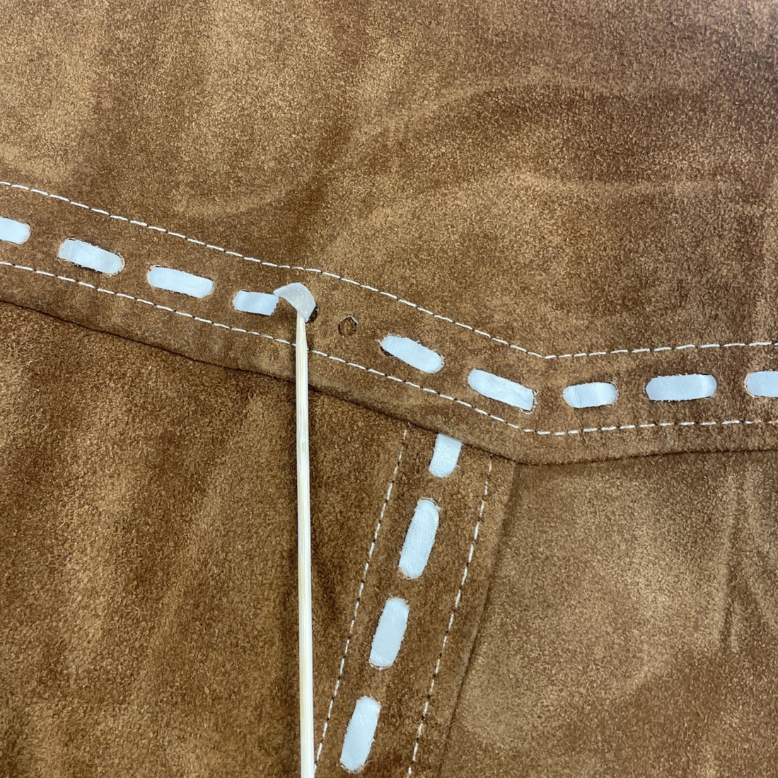 Vintage Ms. Pioneer Leather Suede Coat Jacket Womens Size 10 Western