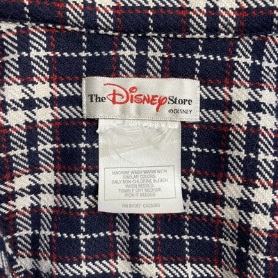 Vintage Mickey Mouse Ski Lodge Disney Button Up Shirt Size XL