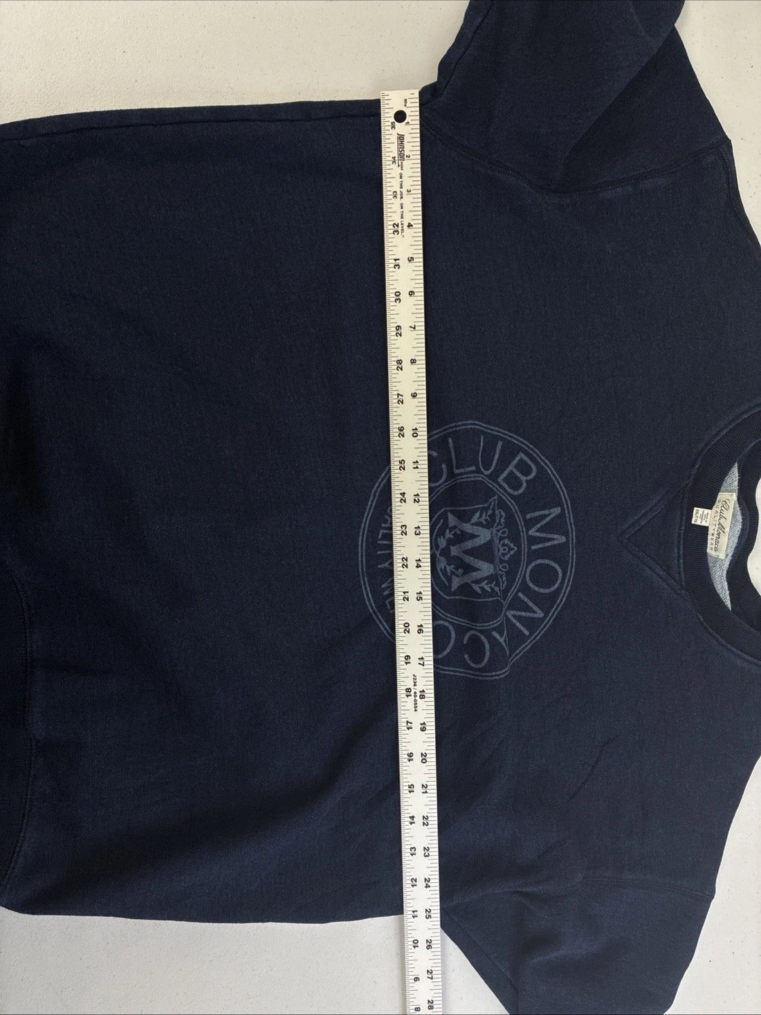 Club Monaco Crest Crewneck Sweatshirt Size 2XL Blue