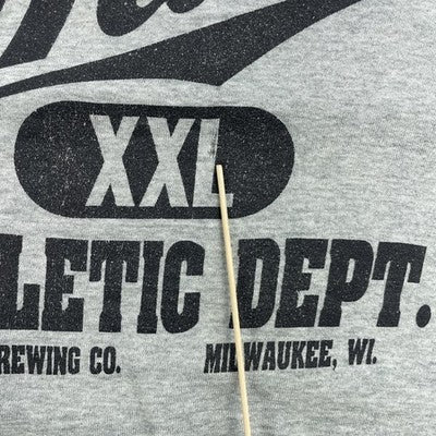 Vintage Miller Athletic Dept Crewneck Sweatshirt Size XL Beer Promo