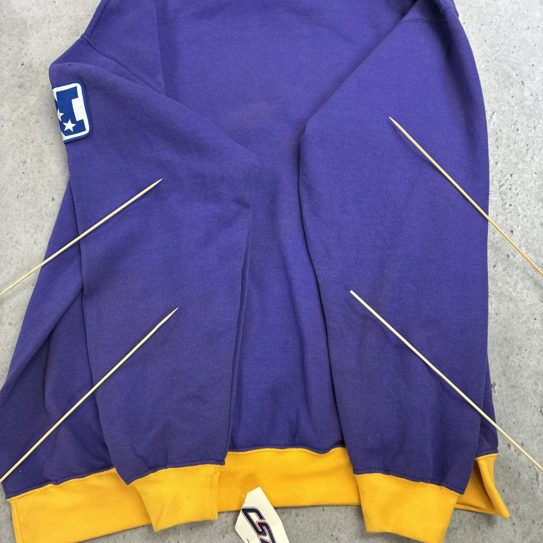 Vintage Minnesota Vikings CSA Sweatshirt Crewneck Size XL NFL