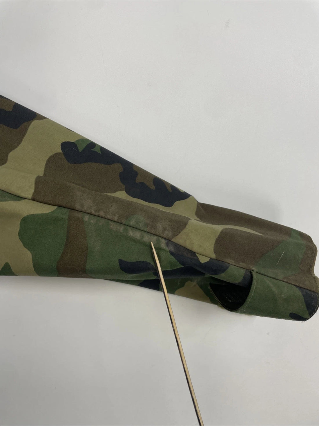 Vintage Cold Weather Woodland Camo Parka Jacket Size Small MIL-P-44188D