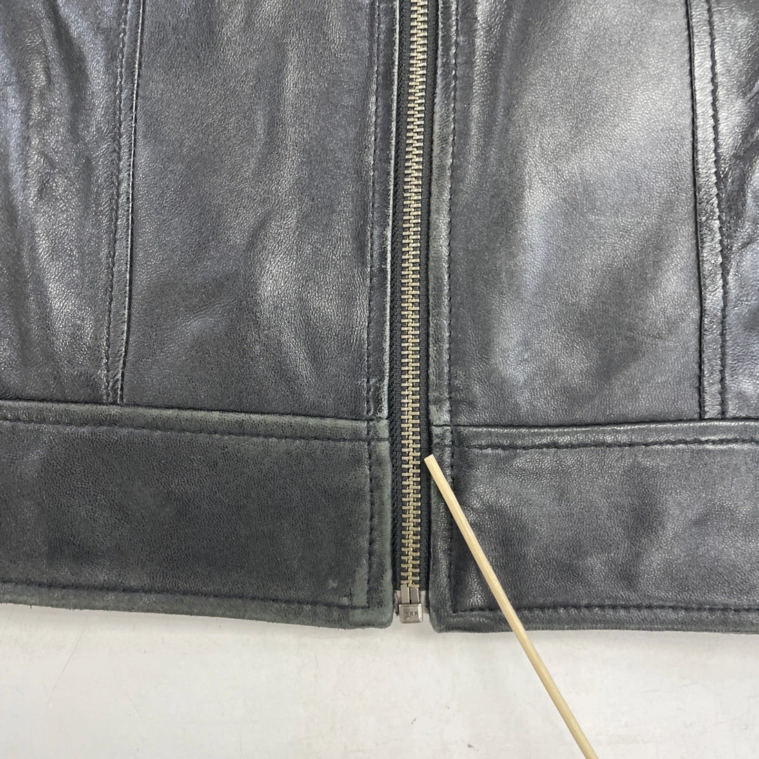 Danier Leather Coat Jacket Size Small Black