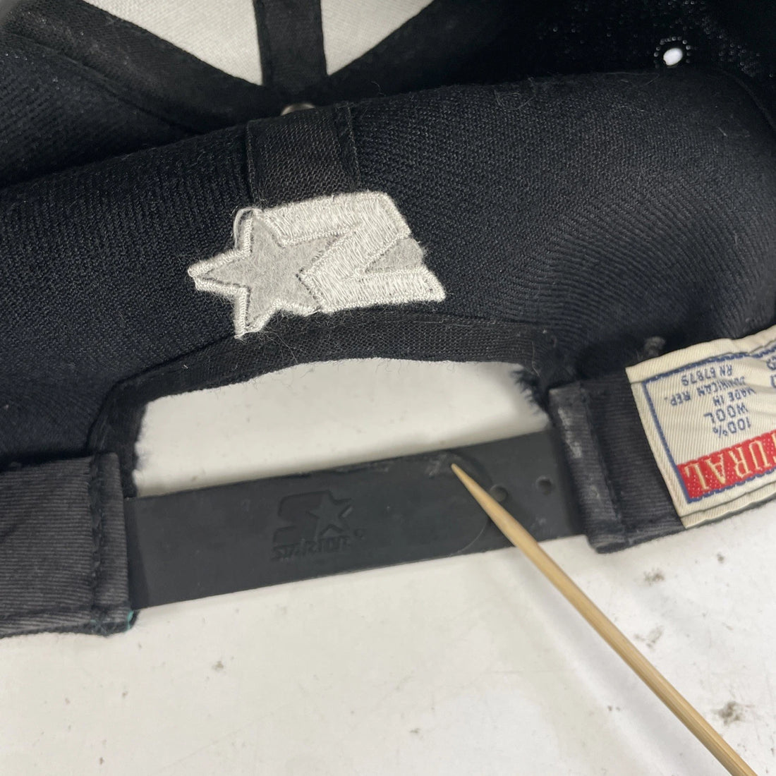 Vintage Chicago Bulls Wool Starter Snapback Hat Cap OSFA 90s NBA