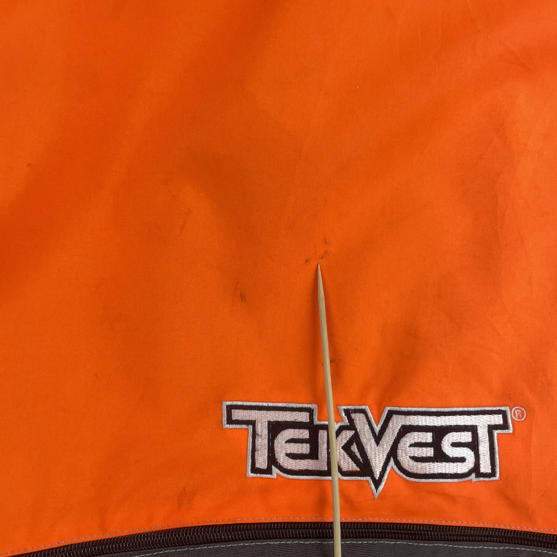 Tekrider Racing Jacket Size Medium Orange
