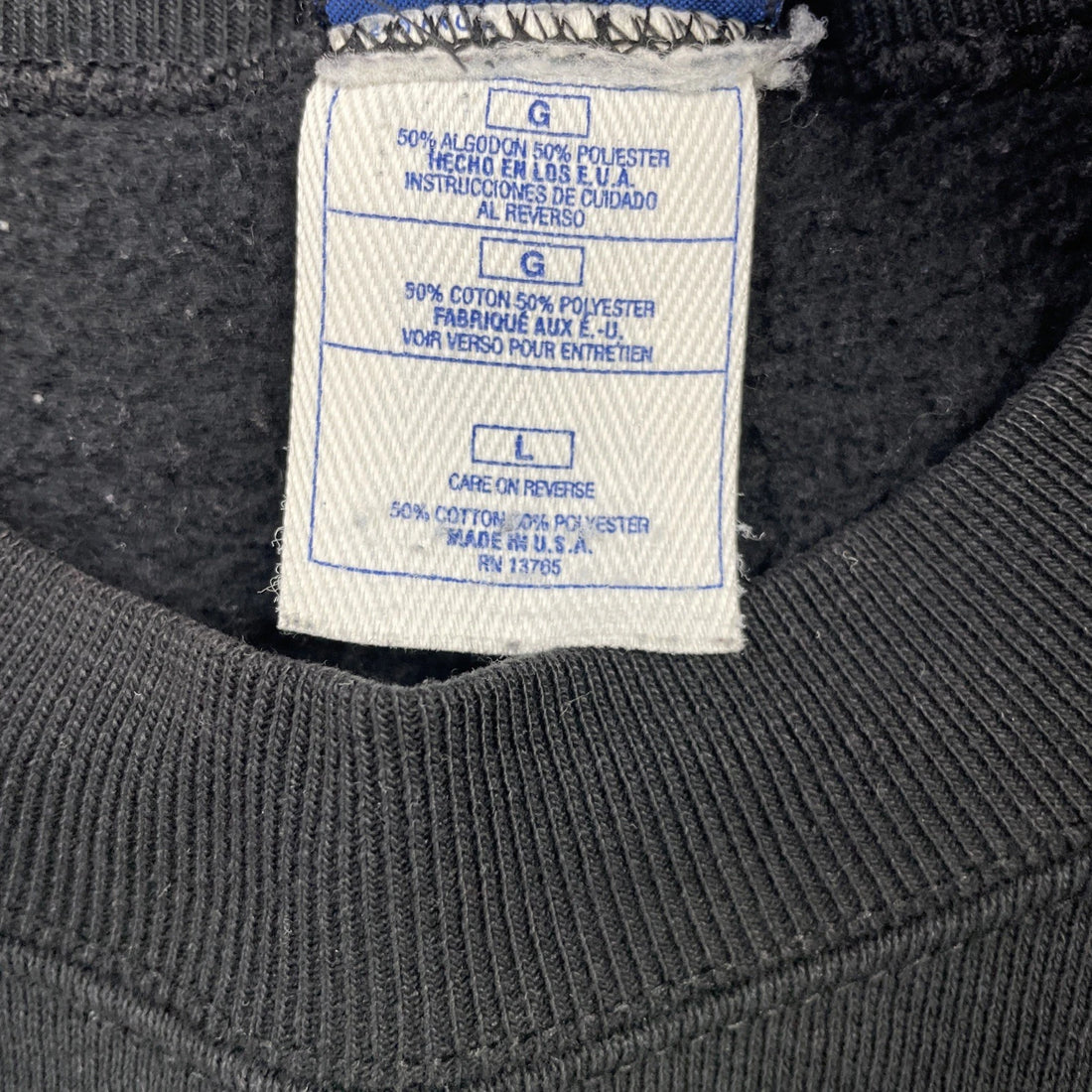Vintage Boston Bruins Hockey Sweatshirt Crewneck Size Large
