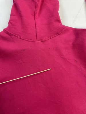 Vintage Russell Athletic Sweatshirt Hoodie Size Medium Pink