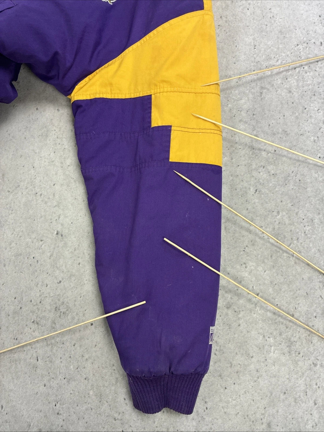 Vintage Minnesota Vikings Logo 7 Puffer Jacket Size XL NFL
